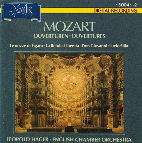 Mozart Ouvertüren CD von Novalis, Klassik, 1989, braun/mehrfarbig - Bild 1