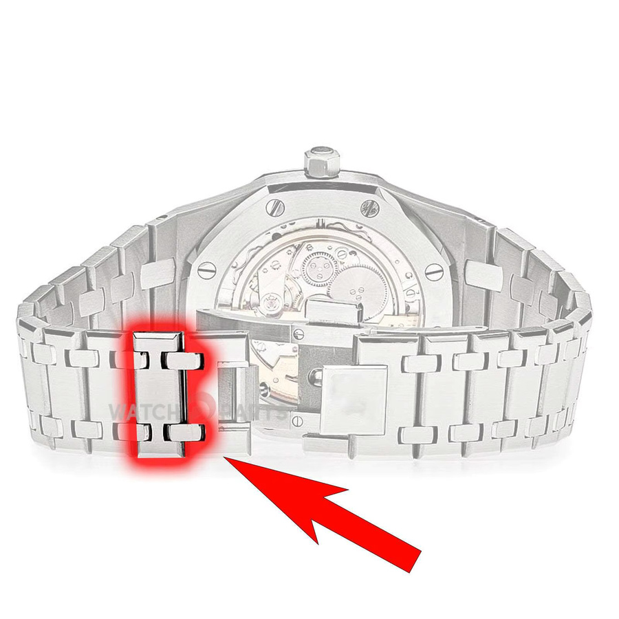 Uhrenarmband Edelstahl, Audemars Piguet Royal Oak 15202, 39 mm - Bild 2