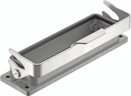 HARTING Anbaugehäuse 09 30 132 0307 ML aus Aluminium in Grau - Bild 1
