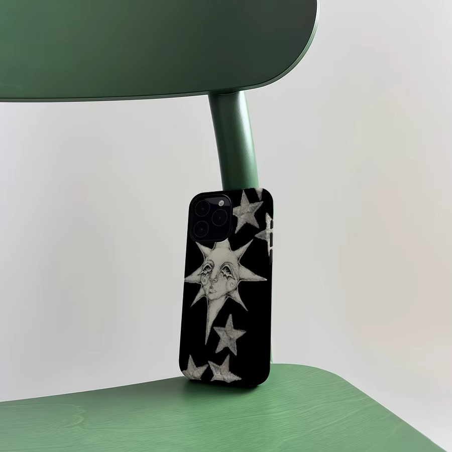 CaseLumi Matte Bumper Schutzhülle für iPhone 17 16 15 14 13 Pro Max mit MagSafe Kompatibilität in Celestial Noir Schwarz - Bild 6