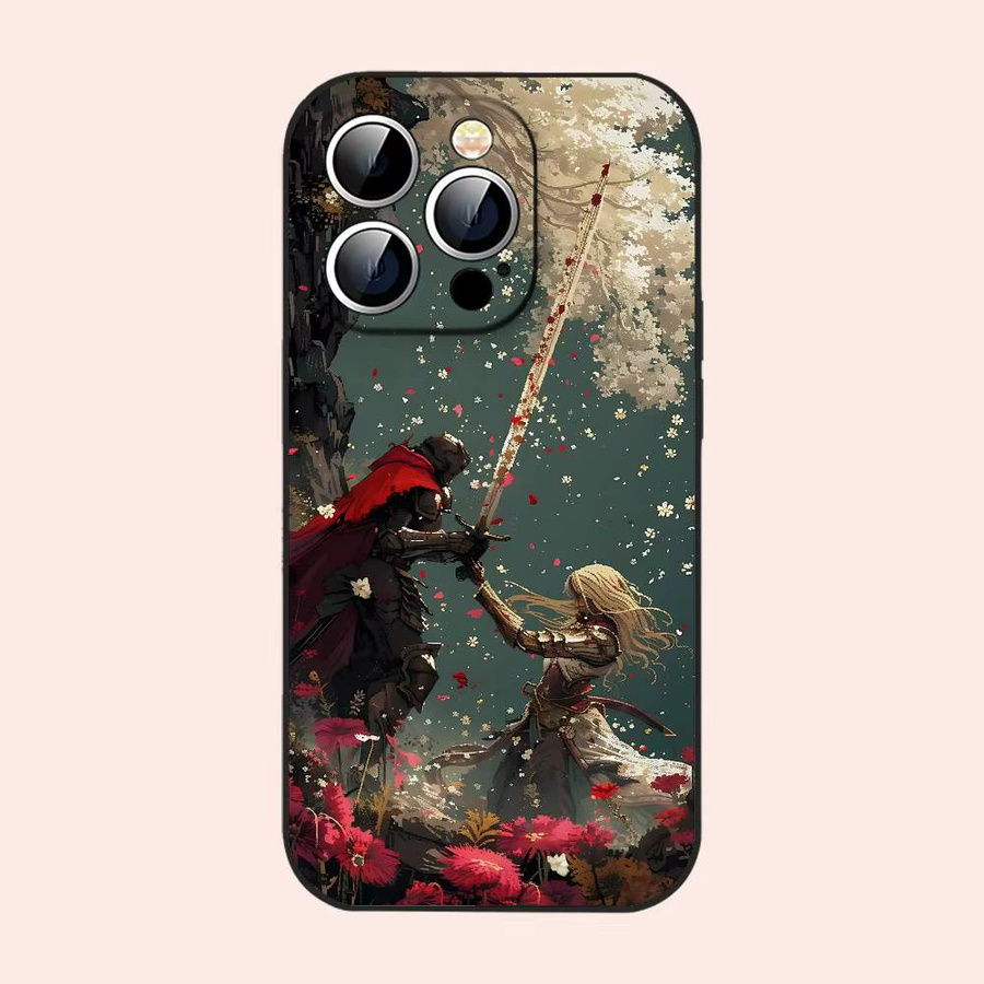 Game D-Dark S-Souls Handyhülle in Schwarz passend für iPhone 17, 16, 15, 14, 13, 11 Pro Max, Plus, X, Xr, Xs Max und 13 Mini - Bild 7