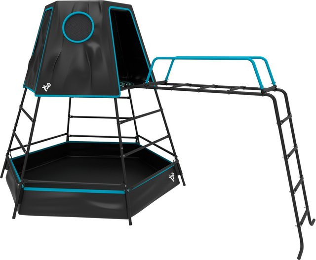 TP Toys Klettergerüst Spielturm Explorer Schwarz - Bild 5