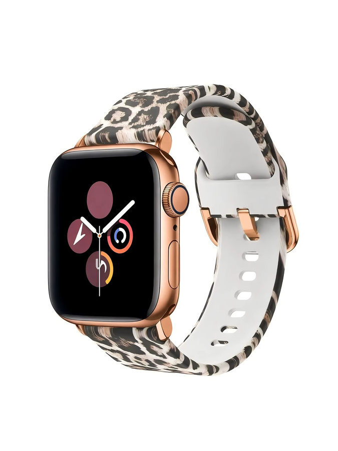 JBAILI Armband für Apple Watch, Silikon, Bunt, Damen - Bild 3
