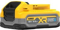 DeWalt Powerstack Akku DCBP318, 18V, 3,5Ah, Gelb-Schwarz - Bild 1