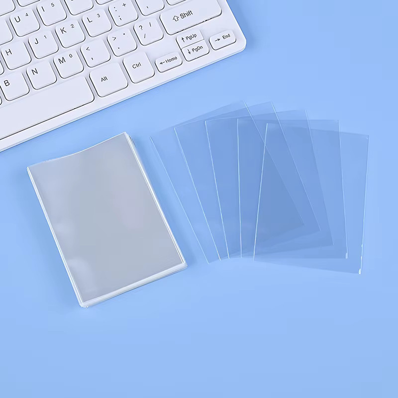 ZYF Kartenschutz Hüllen Transparent, 5 Packungen mit insgesamt 500 Stück für Spielkarten, erhältlich in den Maßen 61 x 88 mm oder 65 x 90 mm - Bild 2
