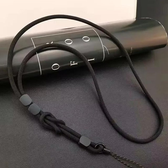 2 Stück DYM Lanyard Handgelenkband für dein Smartphone in Schwarz - Bild 1