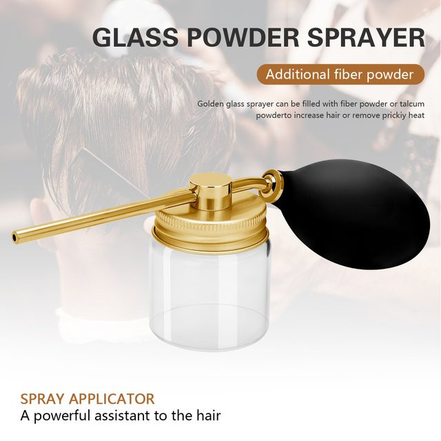Haarfasern Sprühflasche, Zerstäuber für Haarfasern, Unisex - Bild 1