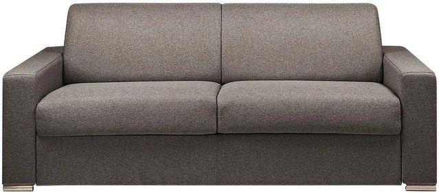Vente-unique Schlafsofa Calito in Anthrazitgrau mit einer Breite von 216 cm - Bild 1