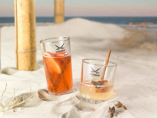 Whiskyglas SANSIBAR Tumbler aus Glas, transparent, 330 ml - Bild 1
