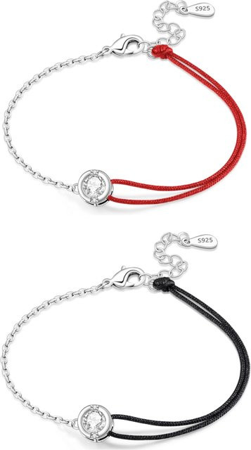 CYCUFF Armband, 925 Silber, Zirkonia, Damen - Bild 1