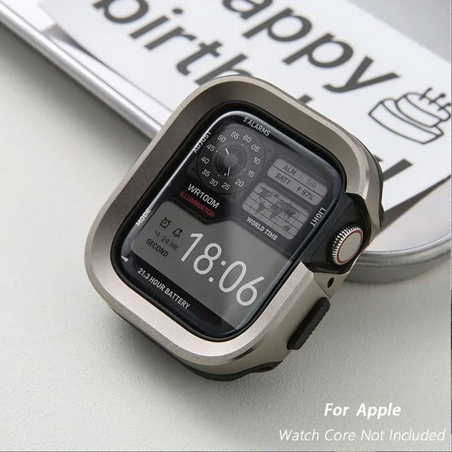 Apple Schutzhülle für Apple Watch, Schwarz, Unisex - Bild 1