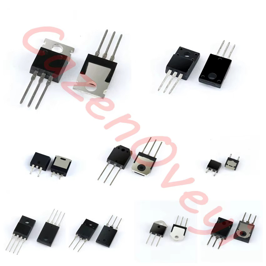 CazenOveyi E13005-1 Ersatzteil Set 700V 4A in Schwarz, 5er Packung - Bild 2