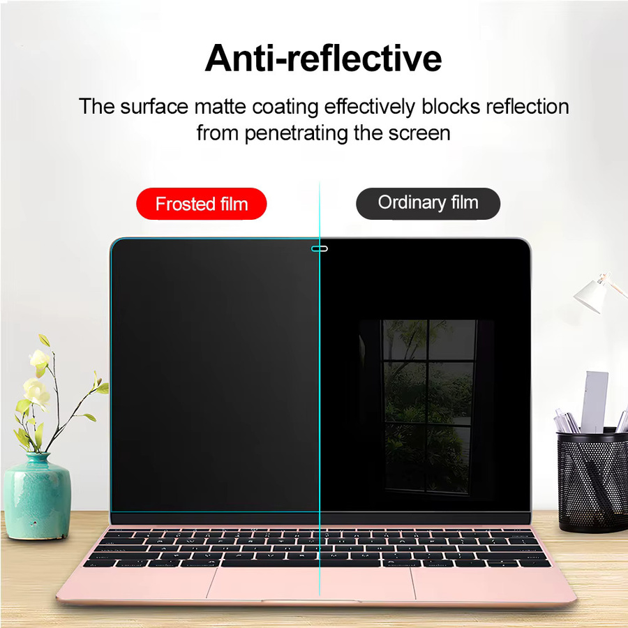 Matte Displayschutzfolie für Apple MacBook Pro und MacBook Air in Transparent - Bild 2