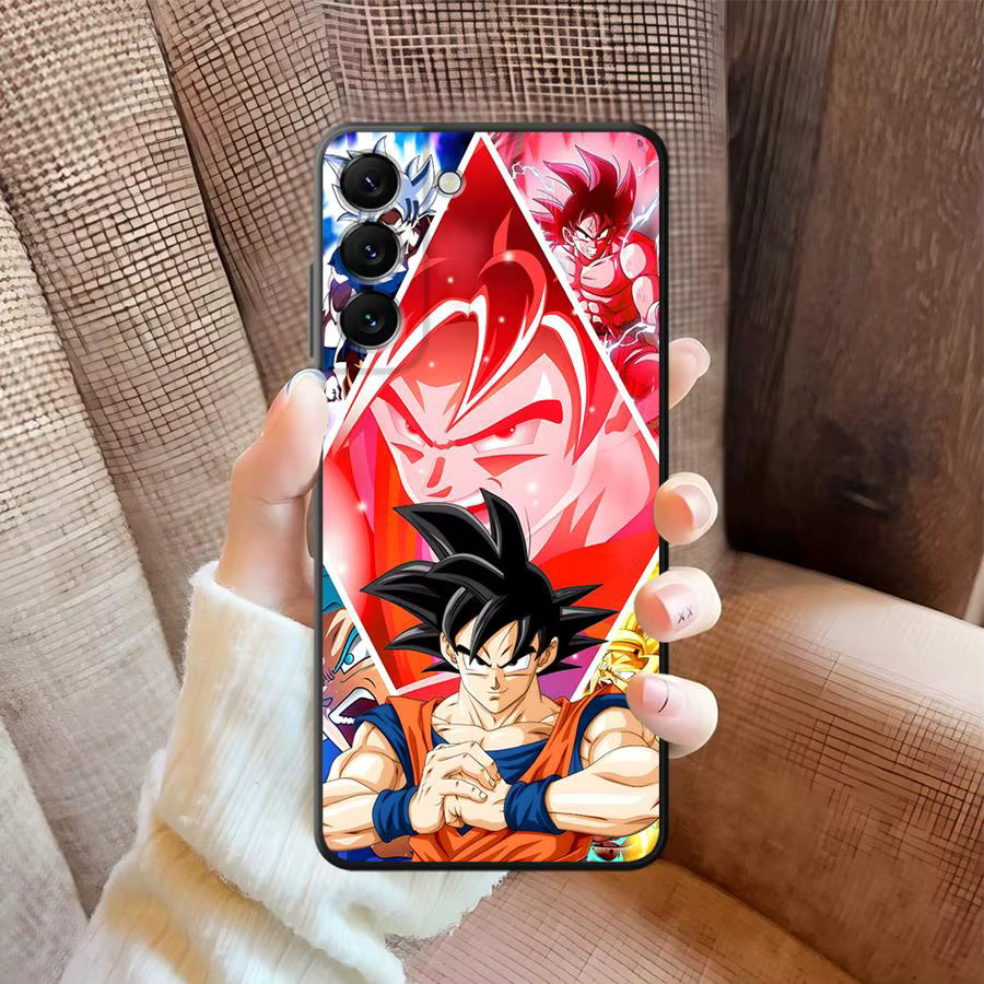 Schwarze weiche Handyhülle Dragon Ball Son für Samsung Galaxy A-Serie in Schwarz und Multicolour - Bild 5
