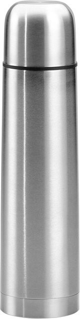 Axentia Isolierflasche aus Edelstahl in Silber, B/T/H: 7,5 x 7,5 x 22,5 cm - Bild 1