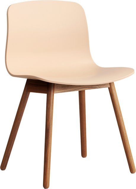 HAY About A Chair AAC 12 Designstuhl in Orange mit Eichengestell und Polypropylen-Schale - Bild 1