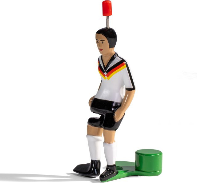 TIPP-KICK Fußball Spielzeug aus Metall in Weiß und Schwarz - Bild 1