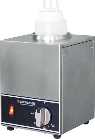 Schneider Elektrischer Flaschenwärmer 1-fach in Silber aus Edelstahl, Volumen: 0,95 l, B: 21 cm, H: 33 cm