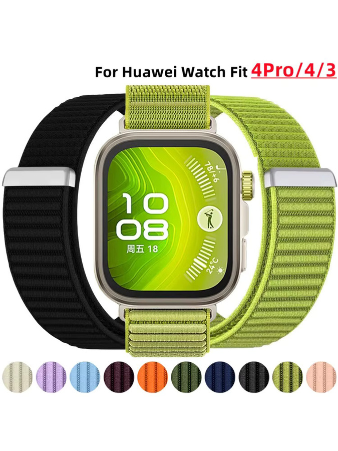 Huawei Uhrenarmband Nylon, blue, Unisex - Bild 6