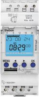 Digitale Zeitschaltuhr Theben TR 610 top3 in Weiß für Hutschiene, 12-24V - Bild 1