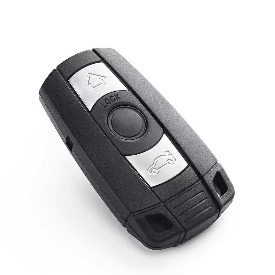 KEYYOU Smart Fernbedienung Autoschlüssel KR55WK49123 mit 3 Tasten in Schwarz für BMW 3/5 Serie CAS3 X5 X6 Z4 E70 (315 MHz / 868 MHz) - Bild 3