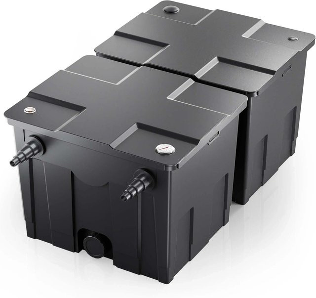 Sunsun CBF-350B Bio Durchlauffilter für Teiche in Schwarz mit 60000 l Kapazität - Bild 1