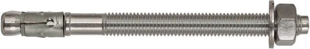 Fischer Bolzenanker FAZ II Plus aus Edelstahl in Silber, Durchmesser: 10 mm, Länge: 10 mm - Bild 1
