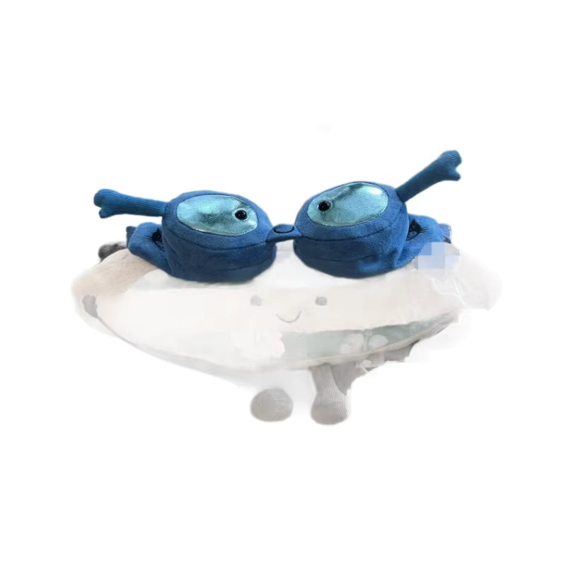 XUYUAN Dekoration Surfbrett und Schwimmbrille in Blau aus Textil mit rundem Design - Bild 3