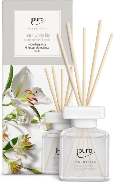 ipuro ESSENTIALS Raumduft White Lily blumig 50ml - Bild 1