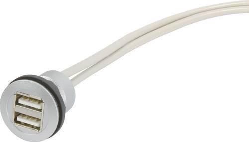 HARTING Serviceschnittstelle Steckverbinder USB-A in Silber 09454521953 - Bild 1