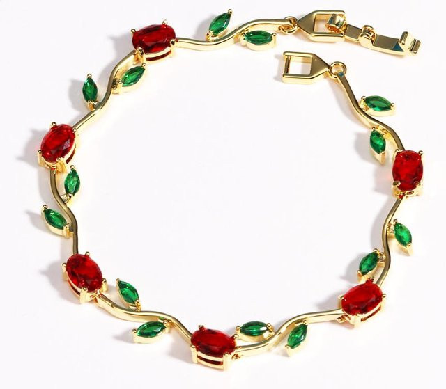 Fashion Maker 2 Armband, Messing, Gold, Zirkonia, Kristall, Damen - Bild 1