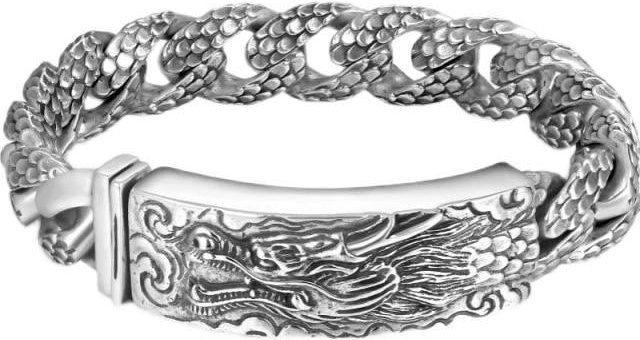 Allbestart Armband, Silber, Herren, 22cm - Bild 1