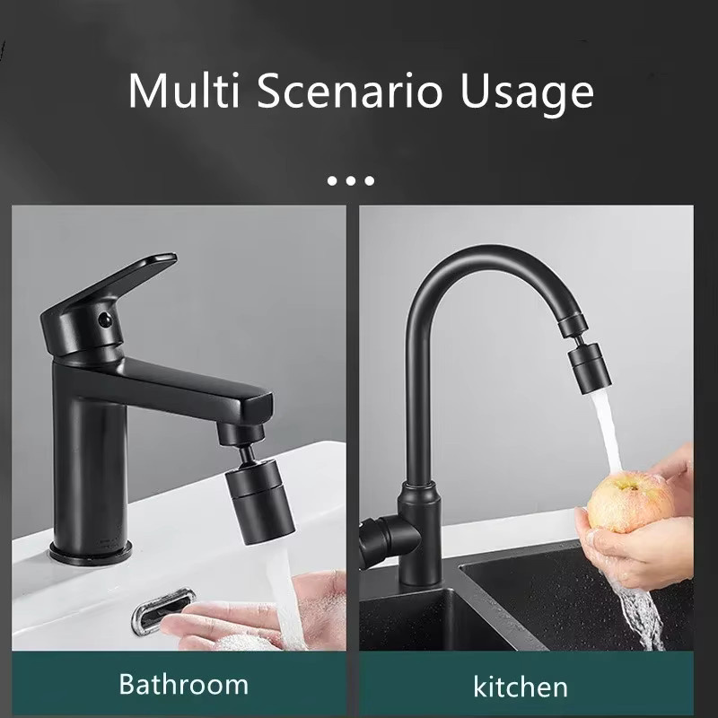 Do Kogia 360 Grad Waschbecken-Wasserhahn-Adapter mit Spray-Filter und verstellbarem Duschwerkzeug für die Küchenspüle - Bild 3