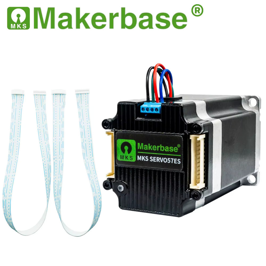 Makerbase MKS SERVO57ES NEMA23 Schrittmotor mit geschlossenem Regelkreis und Treiber für CNC und 3D-Drucker in Schwarz - Bild 3
