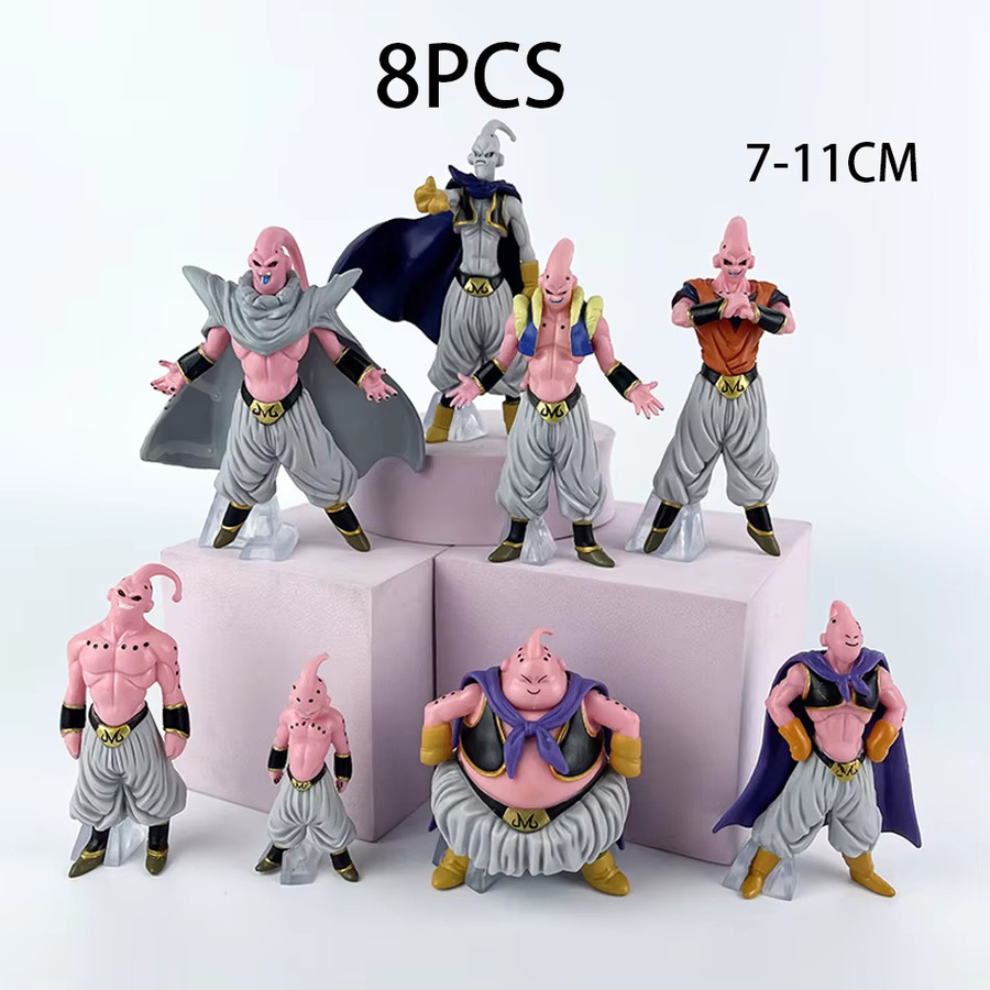Bandai Dragon Ball Z Majin Buu Fat Buu, Actionfiguren, 8-teiliges Set - Bild 2