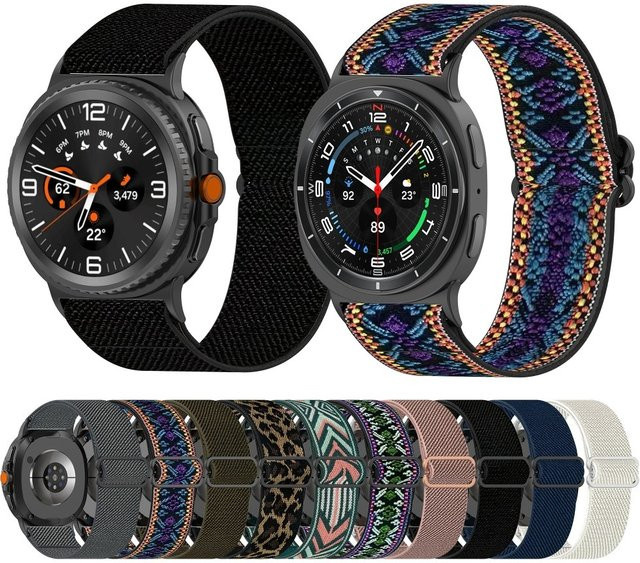 Samsung Uhrenarmband Nylon, Multicolor, Unisex - Bild 1