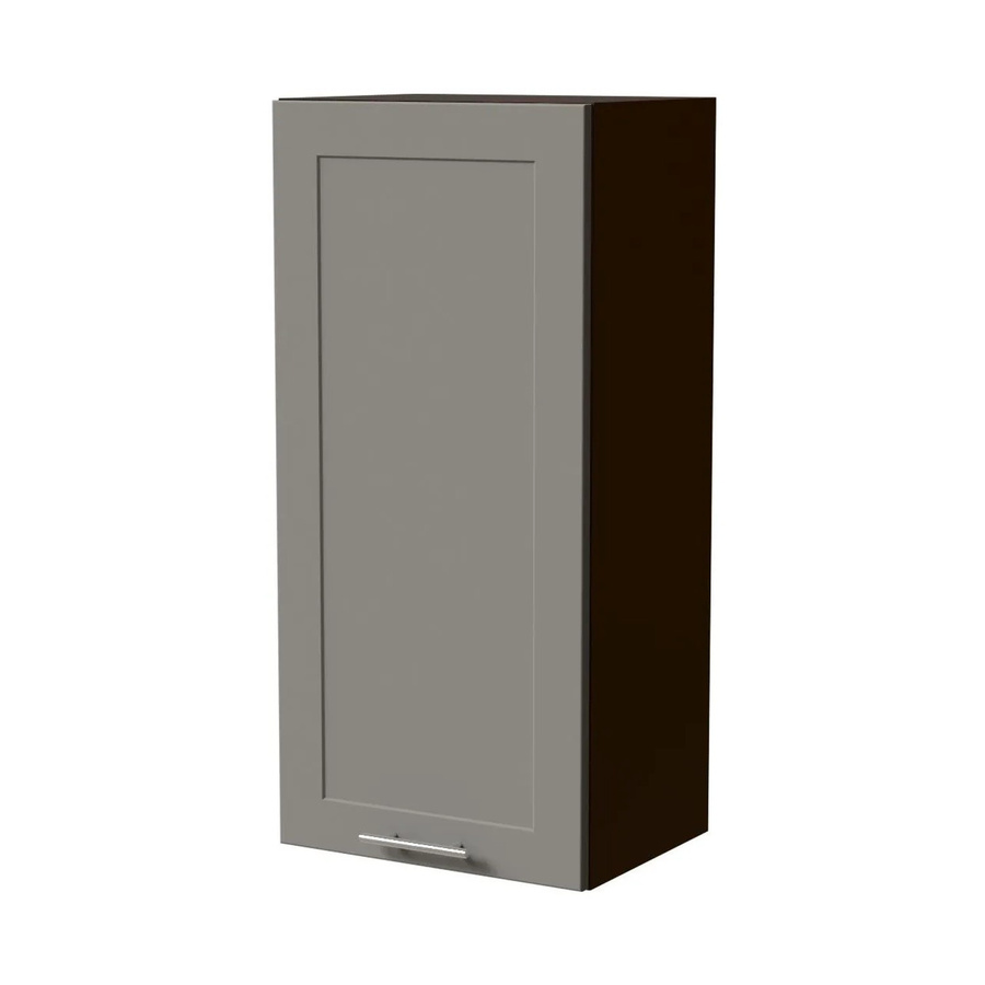 Feldmann-Wohnen Hängeschrank Oslo W4/45 Küchenschrank in Lava / Dust Grey Matt mit Soft-Close-Türen, B/T/H: 45 x 32,5 x 96 cm - Bild 2