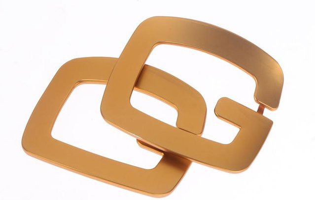 Man YingLi Schuhschnalle G-Form, Gold, Damen - Bild 1