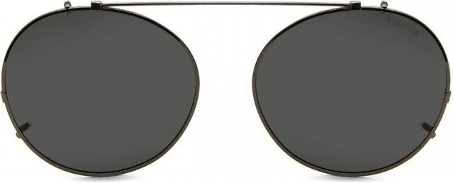 Polaroid PLD 2000 C Sonnenbrille, Herren, randlos, rund, Metall, grau, polarisiert - Bild 1