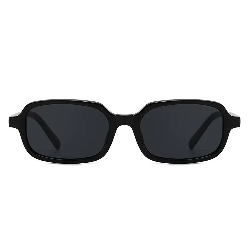 Ah-Mee Sonnenbrille Square, Vollrand, Kunststoff, Damen, Leopard, verspiegelt - Bild 1