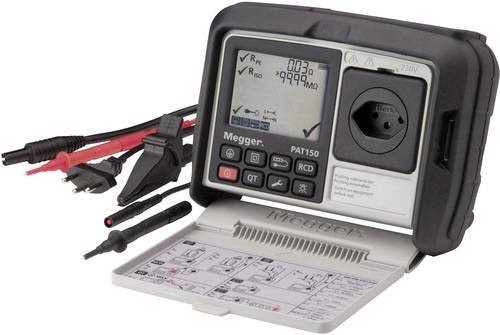 Megger PAT150R Gerätetester nach VDE-Norm 0701-0702 in Schwarz - Bild 1