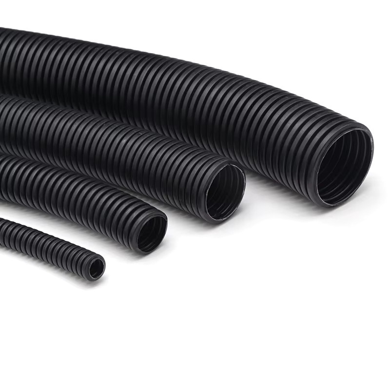Isoliertes PP Wellrohr als Kabelschutz aus Kunststoff in Schwarz, Durchmesser: 7,5 mm bis 34,5 mm - Bild 6