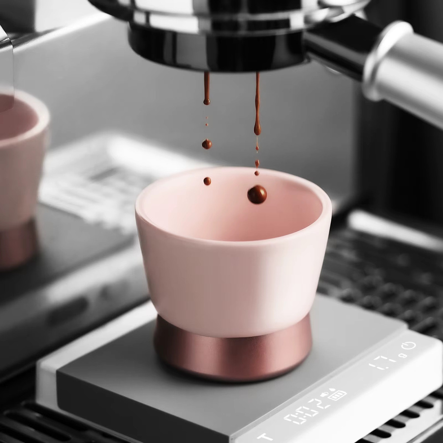 MHW-3BOMBER Keramik-Kaffeetasse aus Porzellan in Weiß für Latte, Tee oder Cappuccino, 240 ml - Bild 4