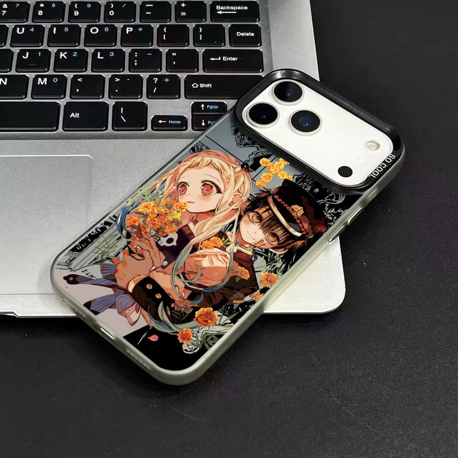 Jibaku Shounen Hanako-kun Handyhülle Matte Laser Aurora für iPhone 17 16 15 14 13 12 11 Pro Max Air in Multicolour - Bild 3