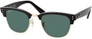 Ray-Ban RB R0504S Sonnenbrille Browline, Vollrand, Unisex, black green - Bild 1