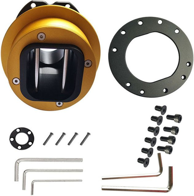 Fanatec Schnellspanner QR2 Pro Radseite in Gold für Lenkradzubehör - Bild 1