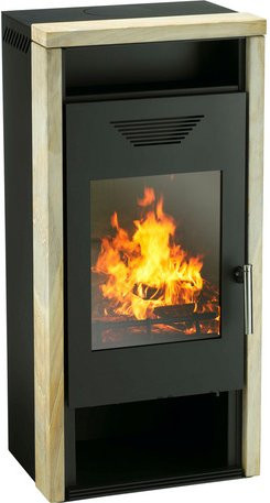 Wamsler Kaminofen Logi KO KF111 in Grau mit 8 kW Leistung - Bild 1