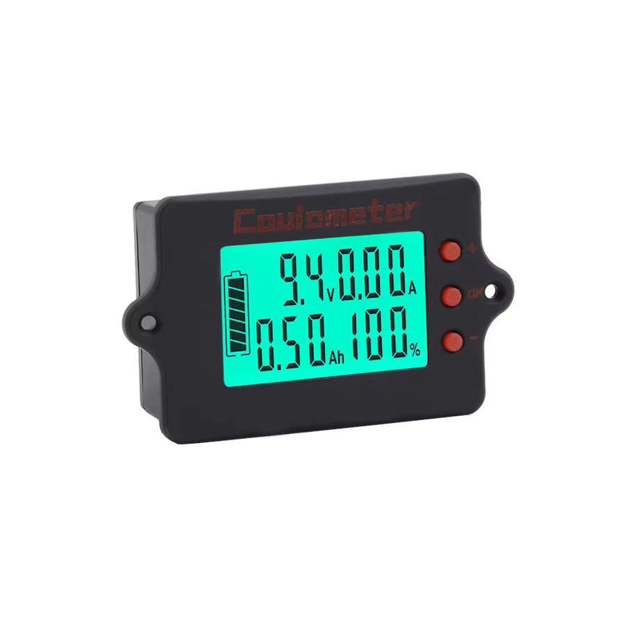 Gaqqee PZEM-037 Spannungs- und Strommesser mit Batteriestanddetektor für Wohnmobile, DC 8–120 V, Coulombmeter (10 A / 50 A / 100 A) - Bild 5