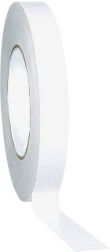 TOOLCRAFT Doppelseitiges Klebeband, transparent, Breite: 50 mm, Länge: 50 m - Bild 1