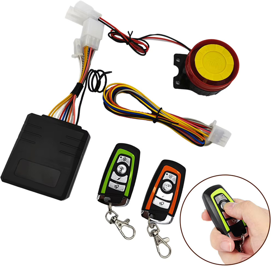 12V Anti-Diebstahl-Alarmsystem für Motorrad, Fahrrad, ATV und Roller mit App-Steuerung und Fernbedienung - Bild 4